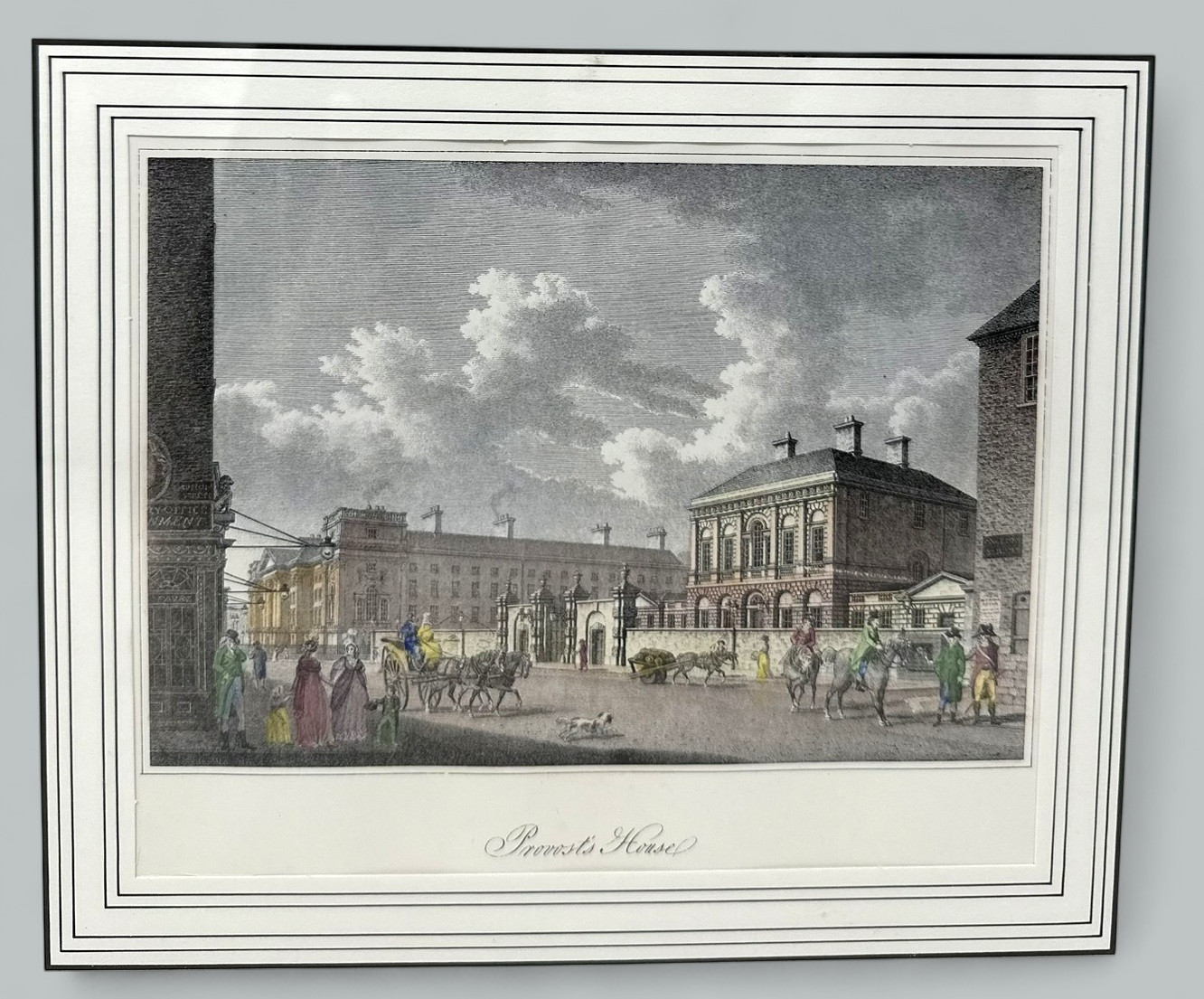 942. William Henry Bartlett Antique Set Colour Prints Ireland Dublin Views Irish - Image 9