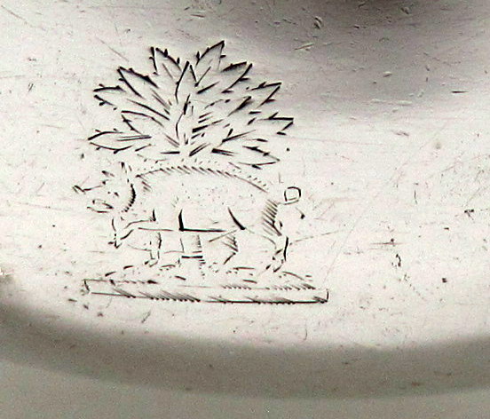 753. Rare Irish Georgian Dublin Silver Sauce Boat Circa 1755 Edward Raper 8.2.ozs - Image 7