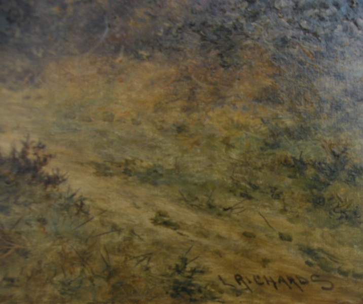 982. Sold. Daniel Sherrin 1868-1940 Large Oil on Canvas - Image 5