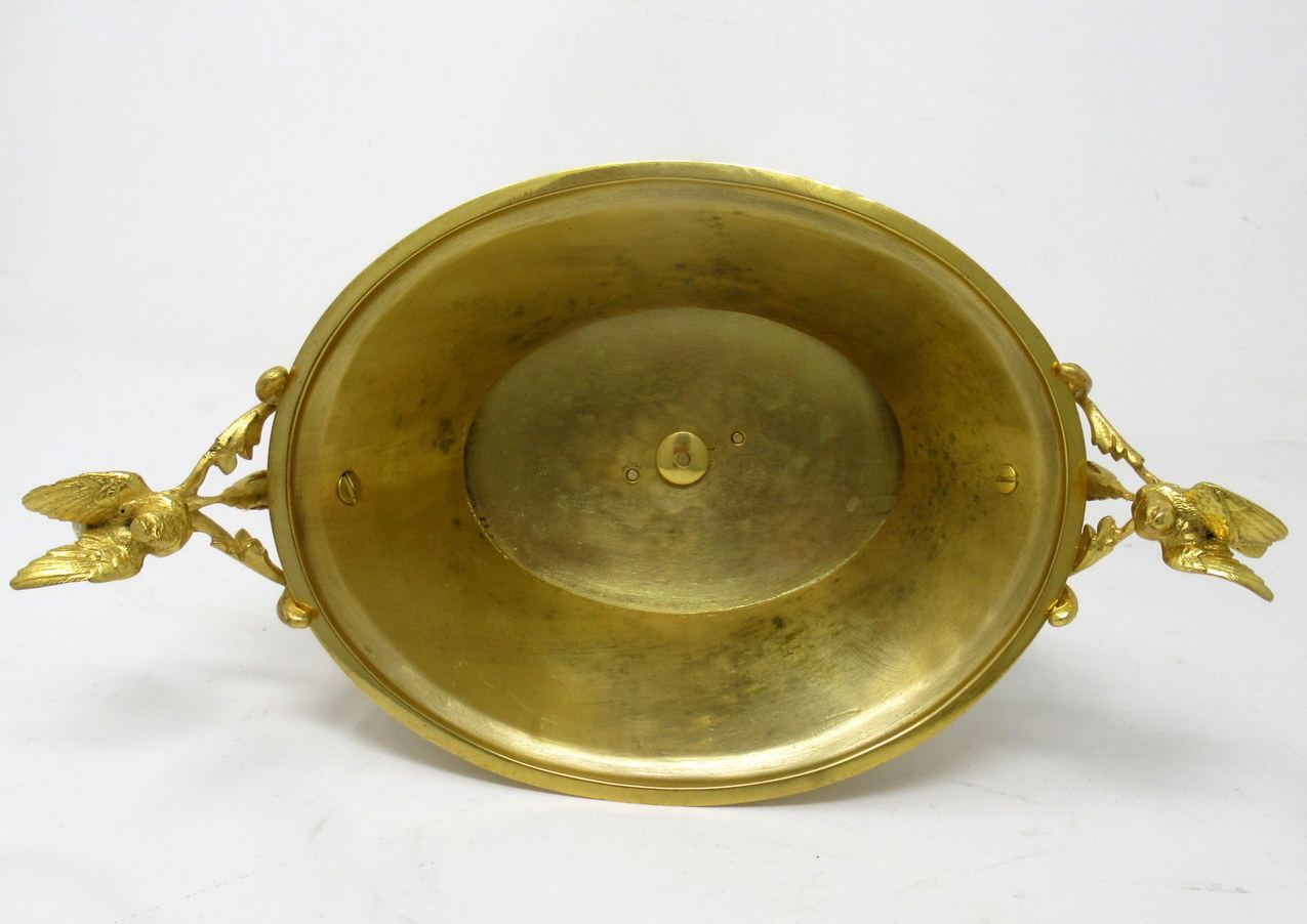 527. Antique French Gilt-Bronze Champlevé Enamel Centerpiece Ferdinand Barbedienne - Image 10