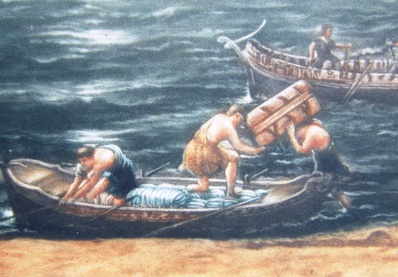 534. Original John Cother Webb 1855-1927 Engraving after Claude Gellee - Image 5