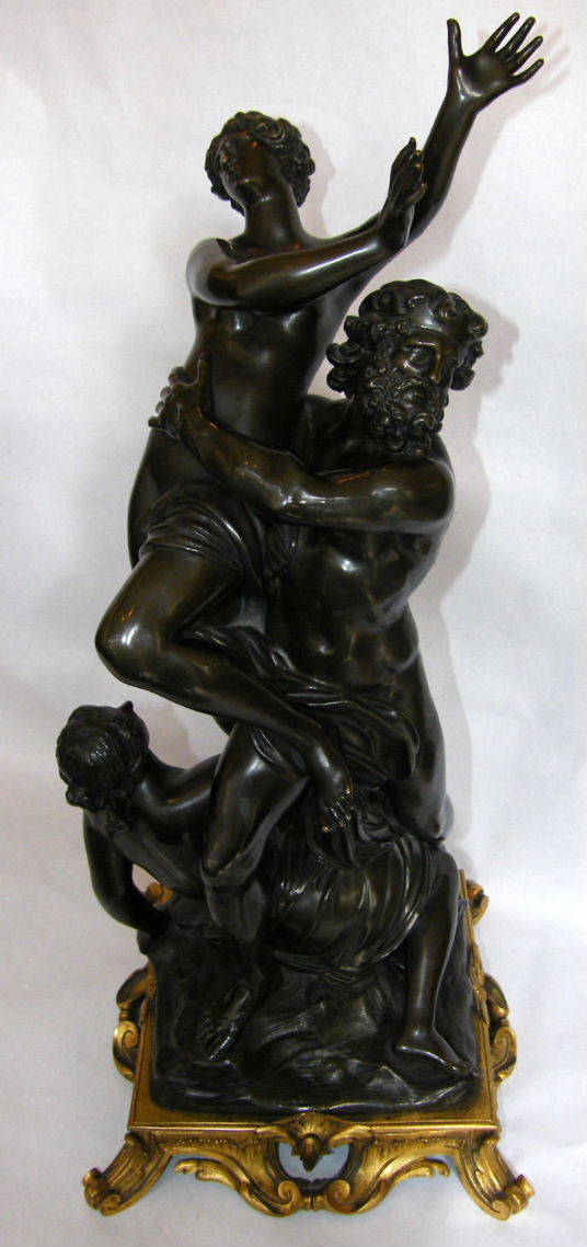 483. Sold. Henry Dasson (1825-1896) The Rape of Proserpine (after Girardon) - Image 2