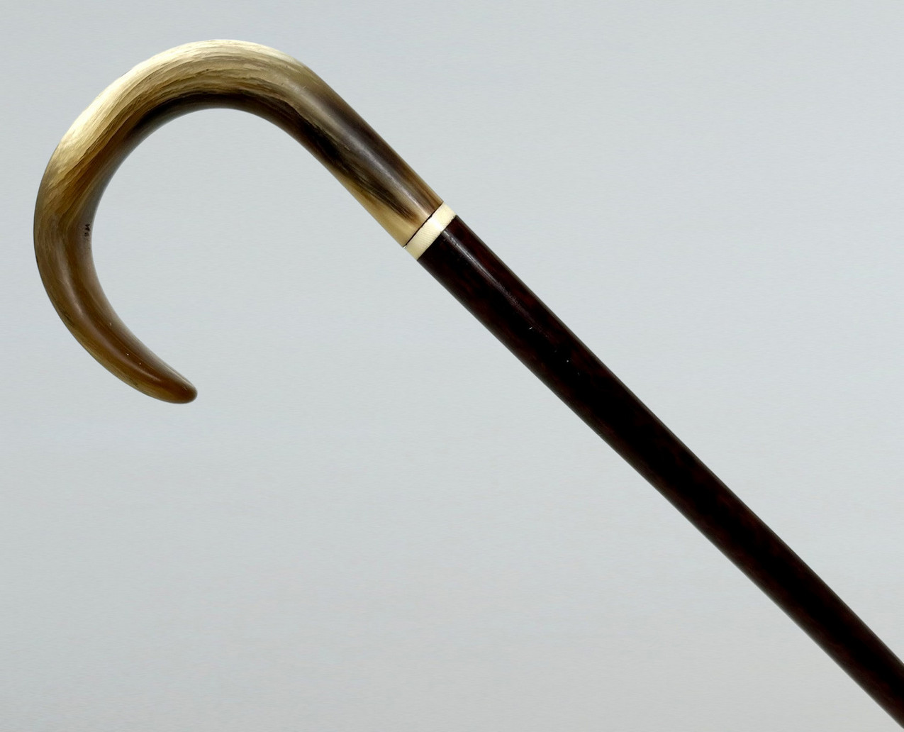 580. Antique Vintage Lady's Gentleman's Snakewood Wooden Walking Stick Dress Cane - Image 3