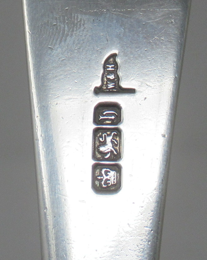 452. English Sterling Silver Soup Ladle Walker Hall Sheffield 8.4ozs. Hallmark 1901 - Image 4