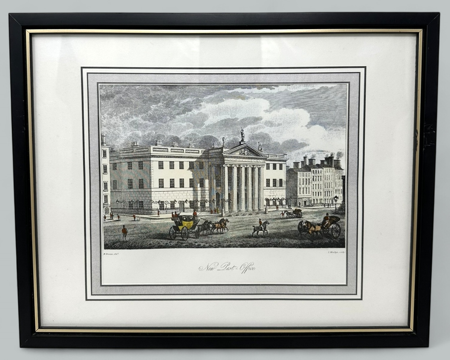 942. William Henry Bartlett Antique Set Colour Prints Ireland Dublin Views Irish - Image 2