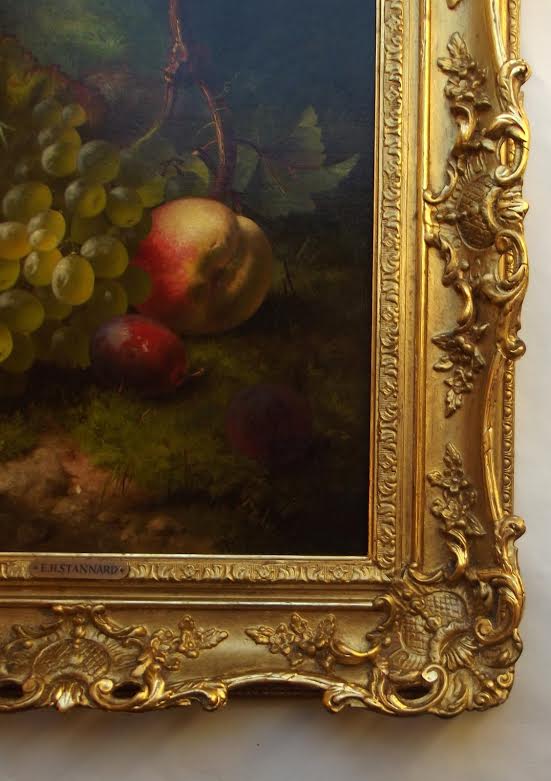 186. Eloise Harriet Stannard 1829-1915 Still Life Fruit Oil on Canvas - Image 3