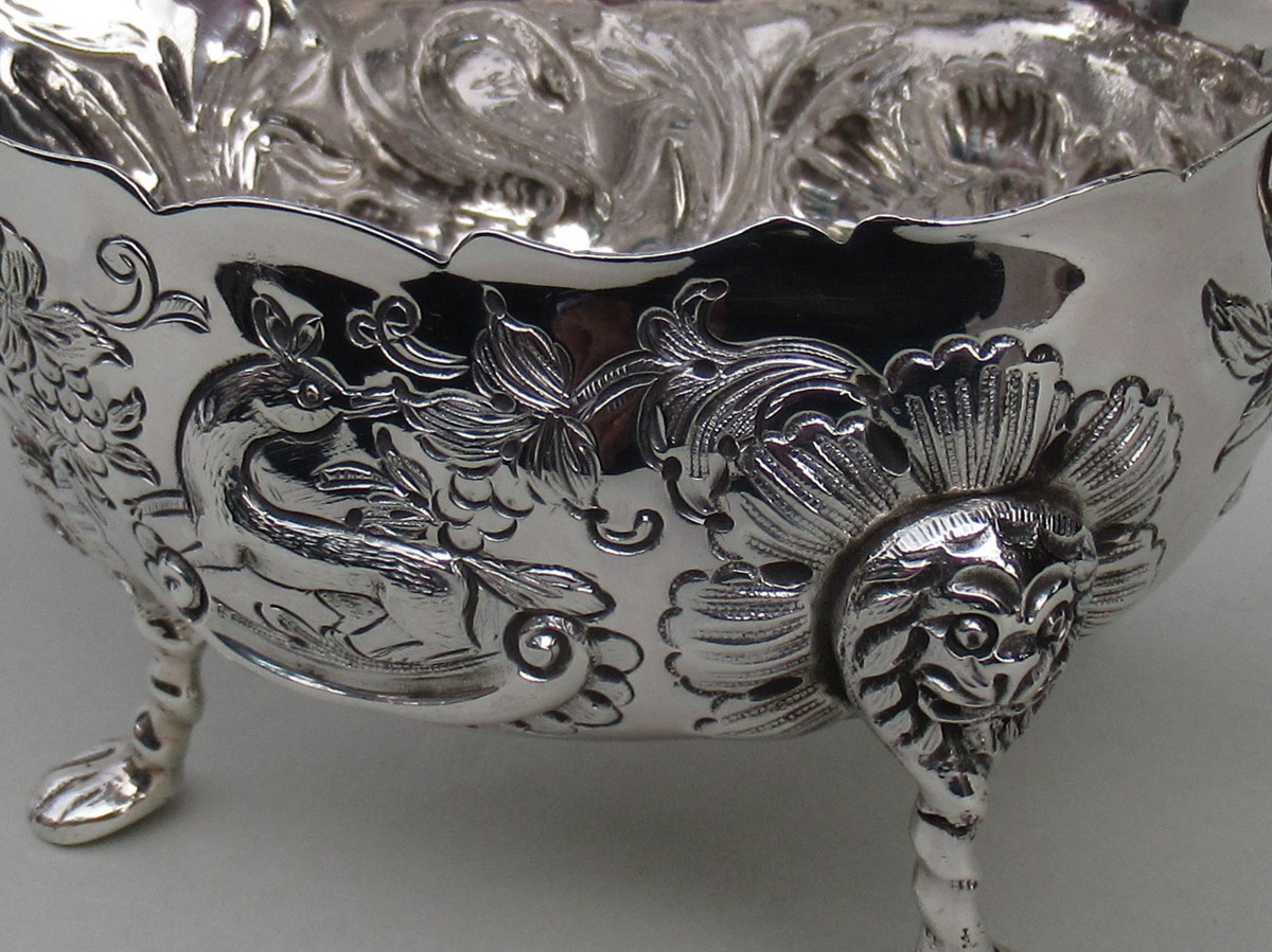 603. Rare Irish Silver Gravy Boat by Charles Lamb Dublin 1901. 6.5ozs - Image 3