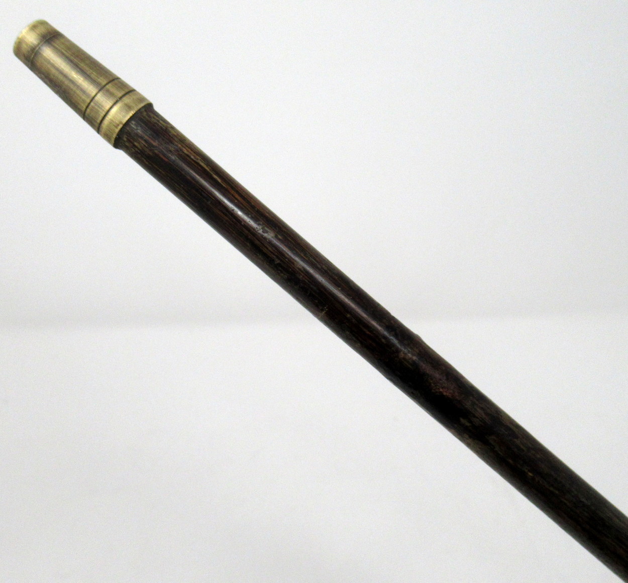 913. Fine Ladies Partridge Ware Swagger Stick Carved Ivory Grip Gold Plated 19thCt - Image 6