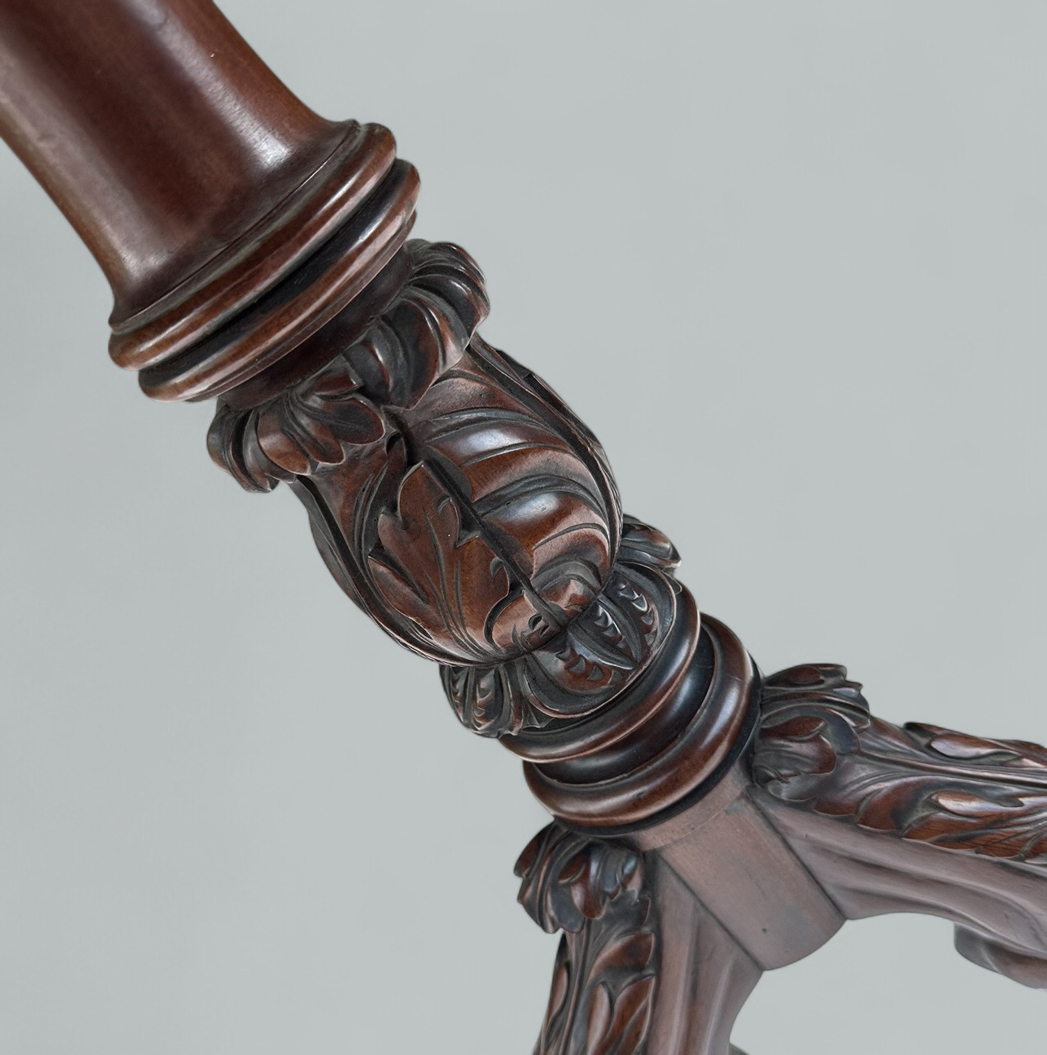 852. Antique Regency Mahogany Occasional Snap Top Table possibly Irish 19th Century - Image 5