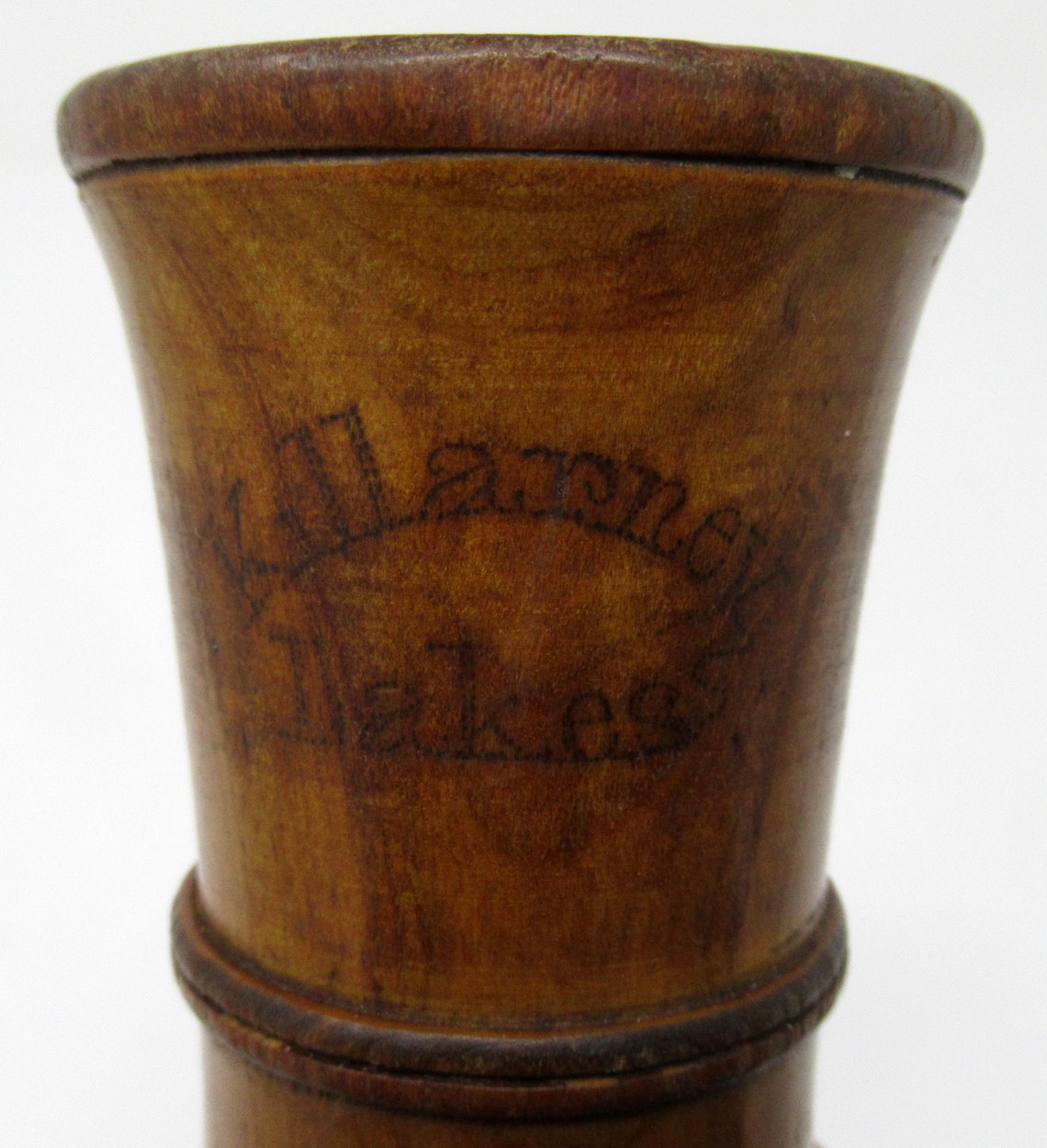 829. Rare Irish Killarneyware Arbutus Wood Backgammon Chess Set 19th Century - Image 8