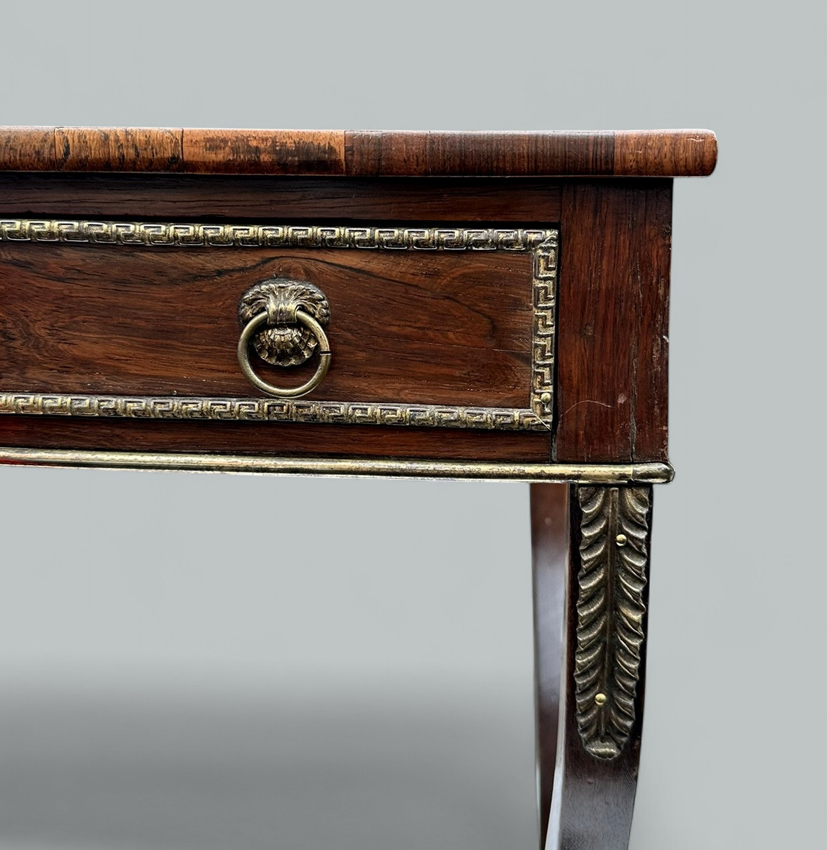 094. Antique English Regency Rosewood Occasional Side or Work Table Circa 1815 - Image 6