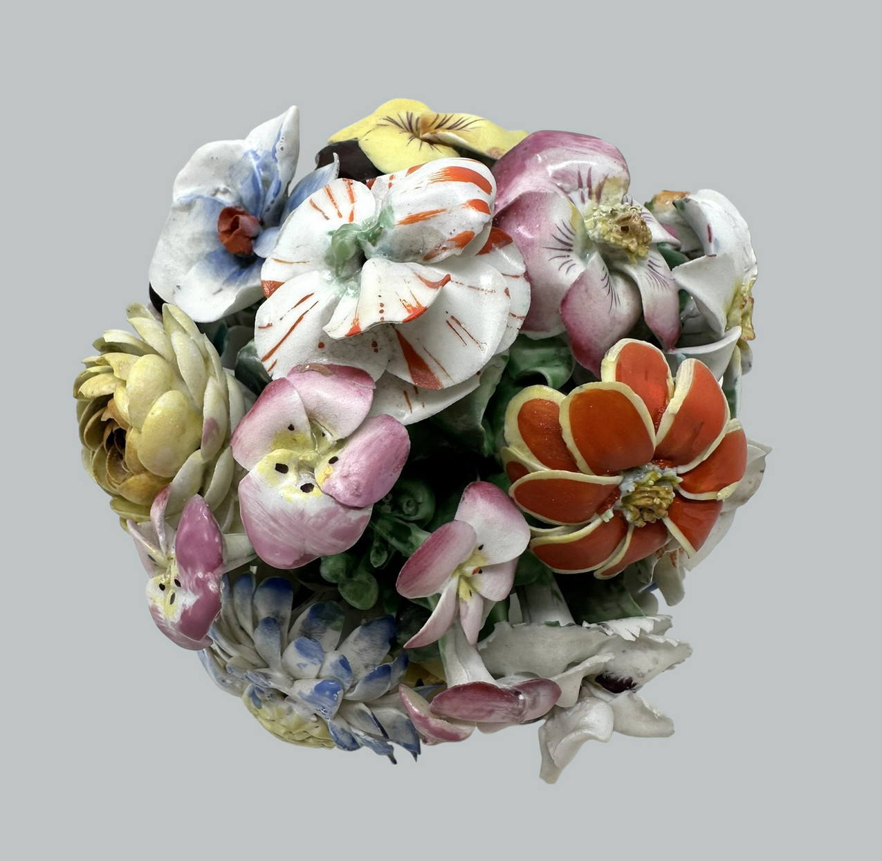 264. Antique Regency English Crown Derby Porcelain China Pair Urns Vases 1815-1825 - Image 9