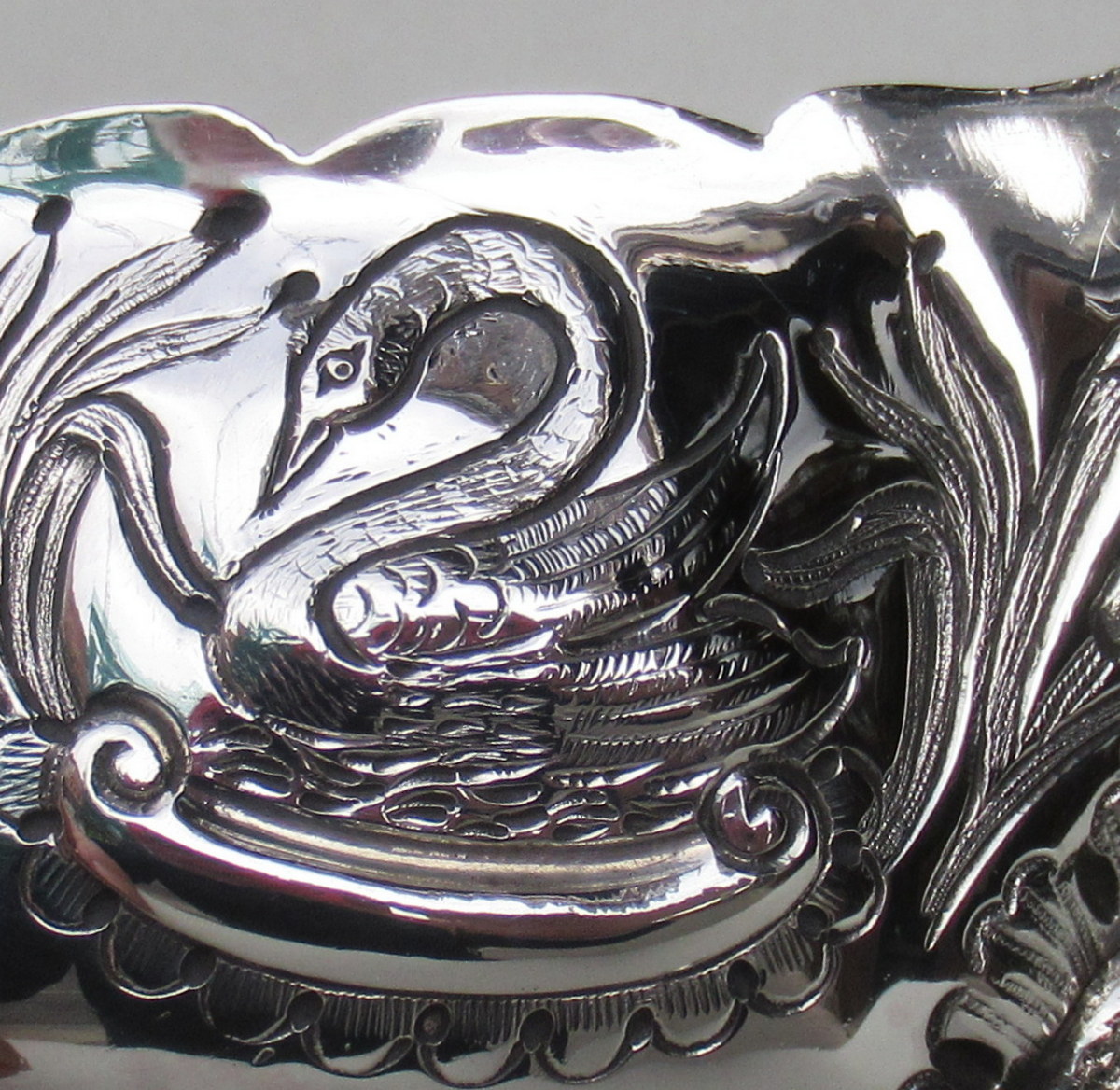 603. Rare Irish Silver Gravy Boat by Charles Lamb Dublin 1901. 6.5ozs - Image 8