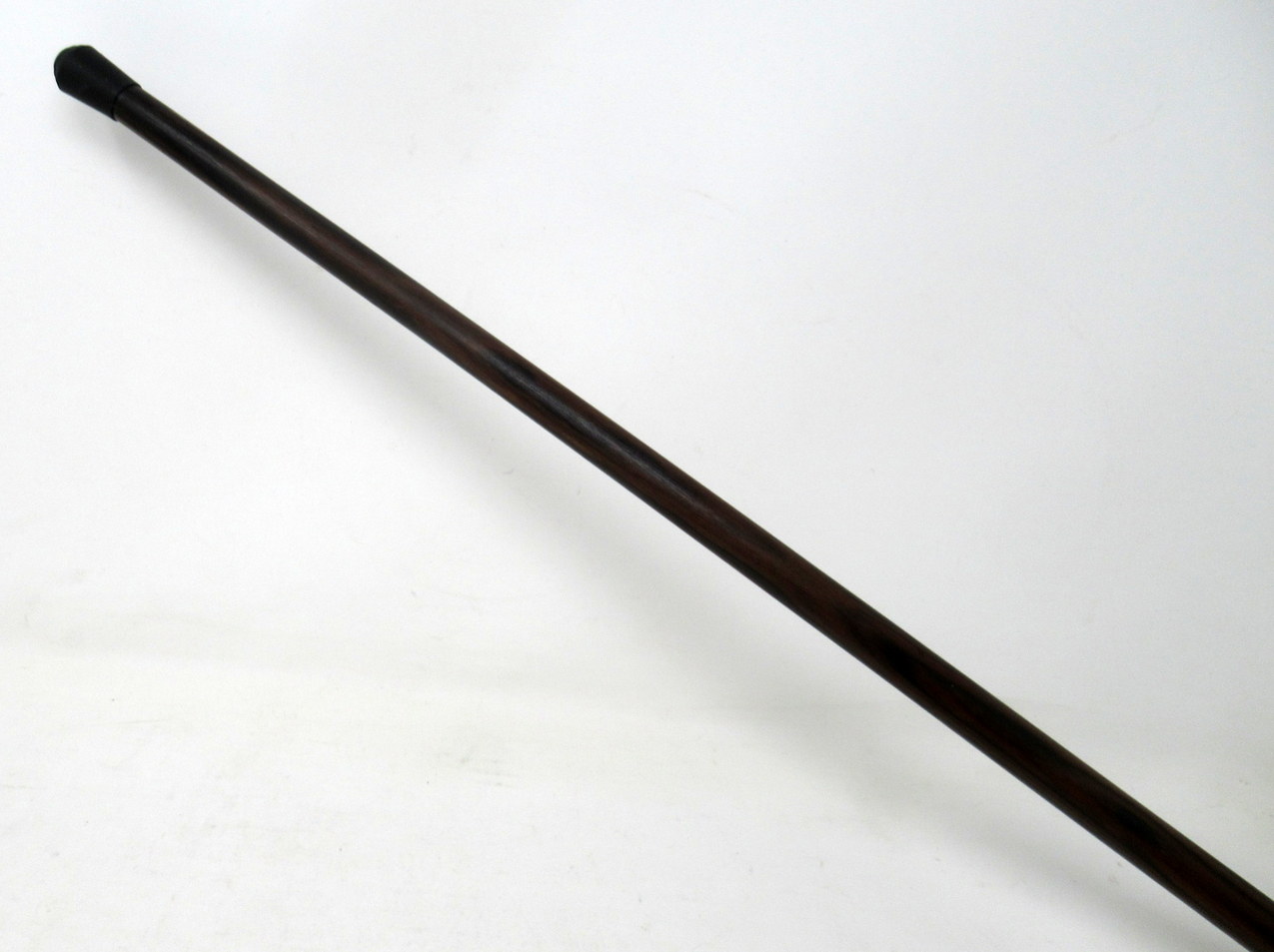 920. Fine Rosewood Walking Swagger Cane Jonathan Howell Silver Grip London 1929 - Image 8
