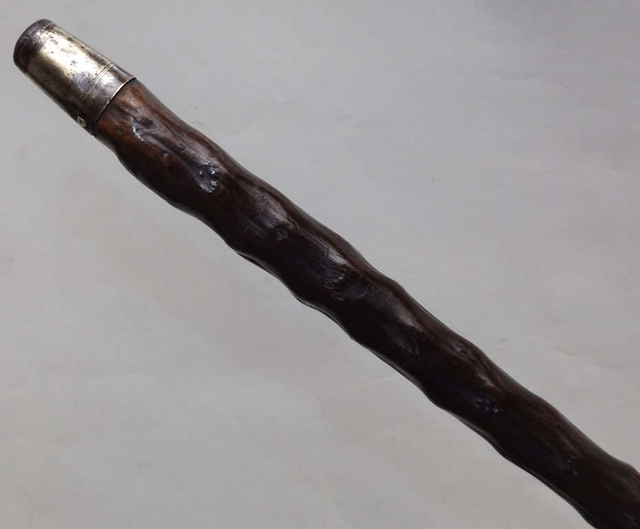 645. Thorn Wood Walking Stick by Jonathan Howell London 1897 - Image 7