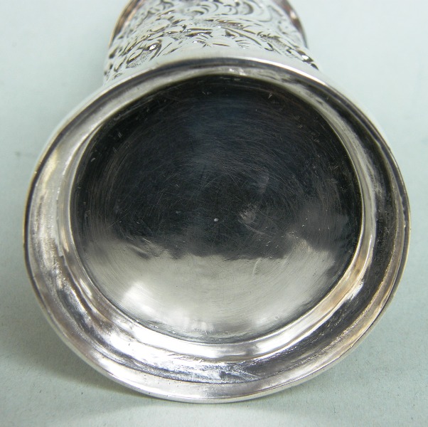 218. Rare Irish Silver Muffineer Charles Lamb Dublin 1901. 8.9ozs - Image 6