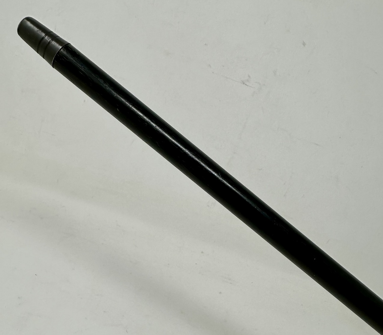 685. Antique Vintage Ladys Art Nouveau Walking Dress Stick Sterling Silver Tau Handle - Image 7