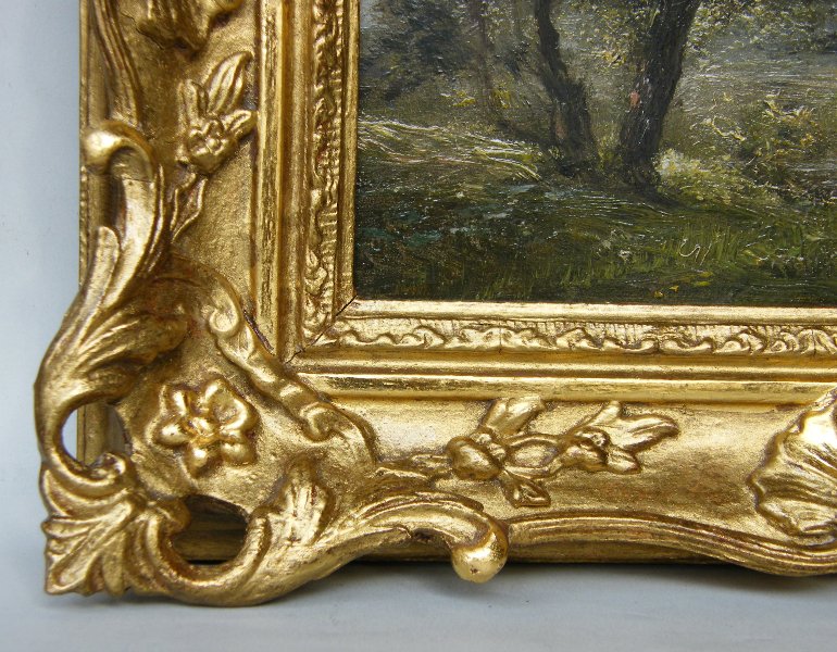 146. Joseph Thors 1863-1900 Cows at Pasture Oil on Canvas - Image 5