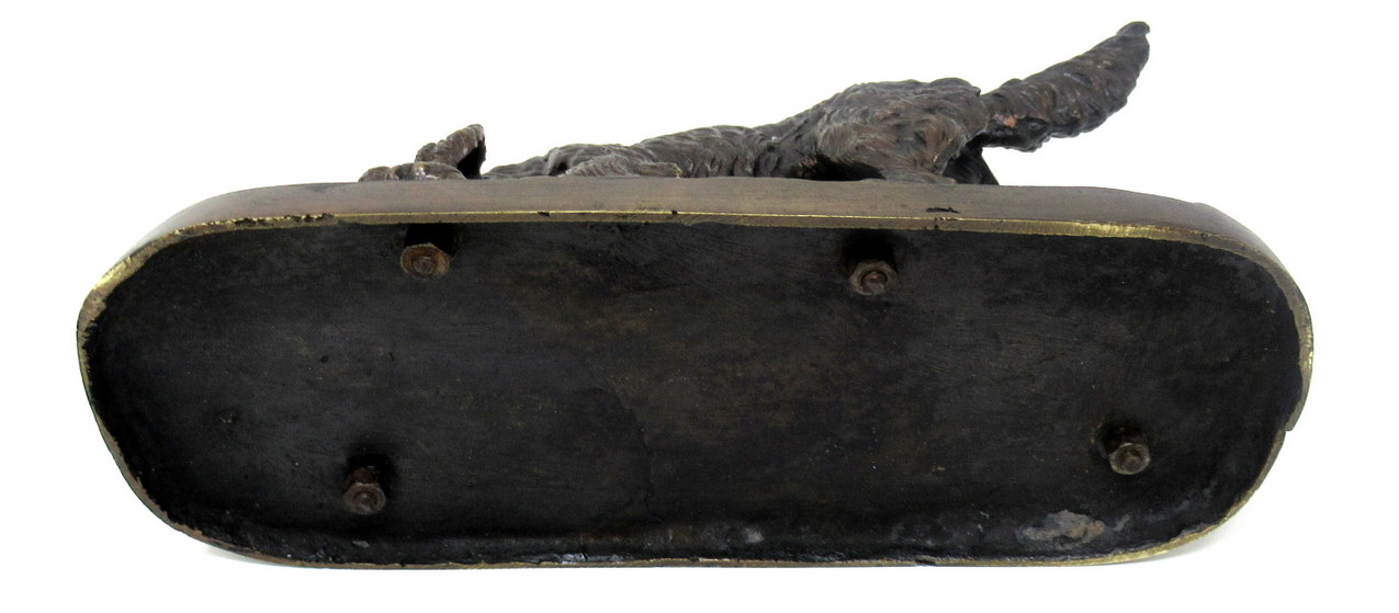 578. Antique Grand Tour Bronze Animal Sculpture Dog Figure attrib Pierre-Jules Mene - Image 8