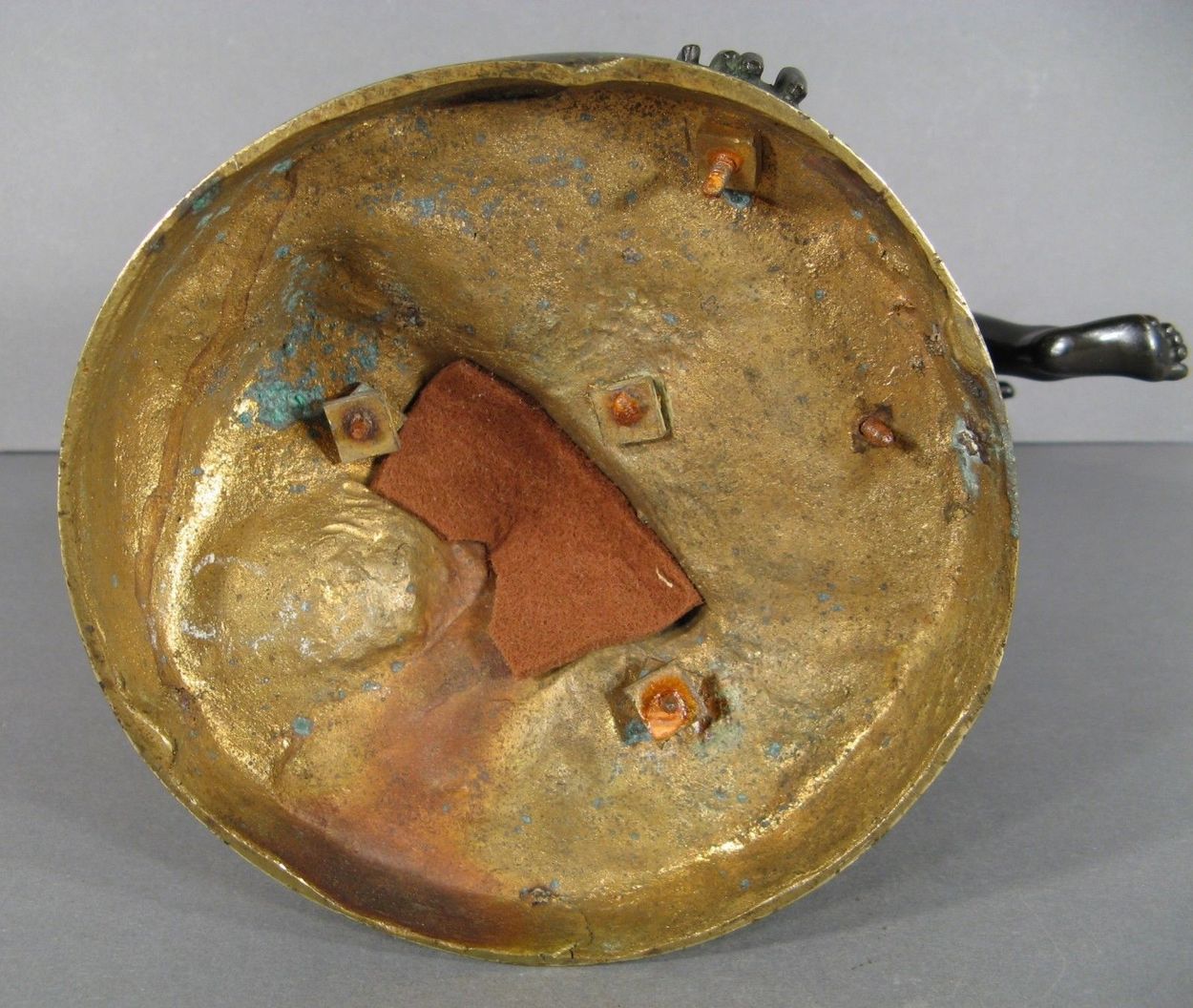 656. Superb French Figural Bronze a Satyr and Nymph” Jules Graux Paris 19thCt - Image 10