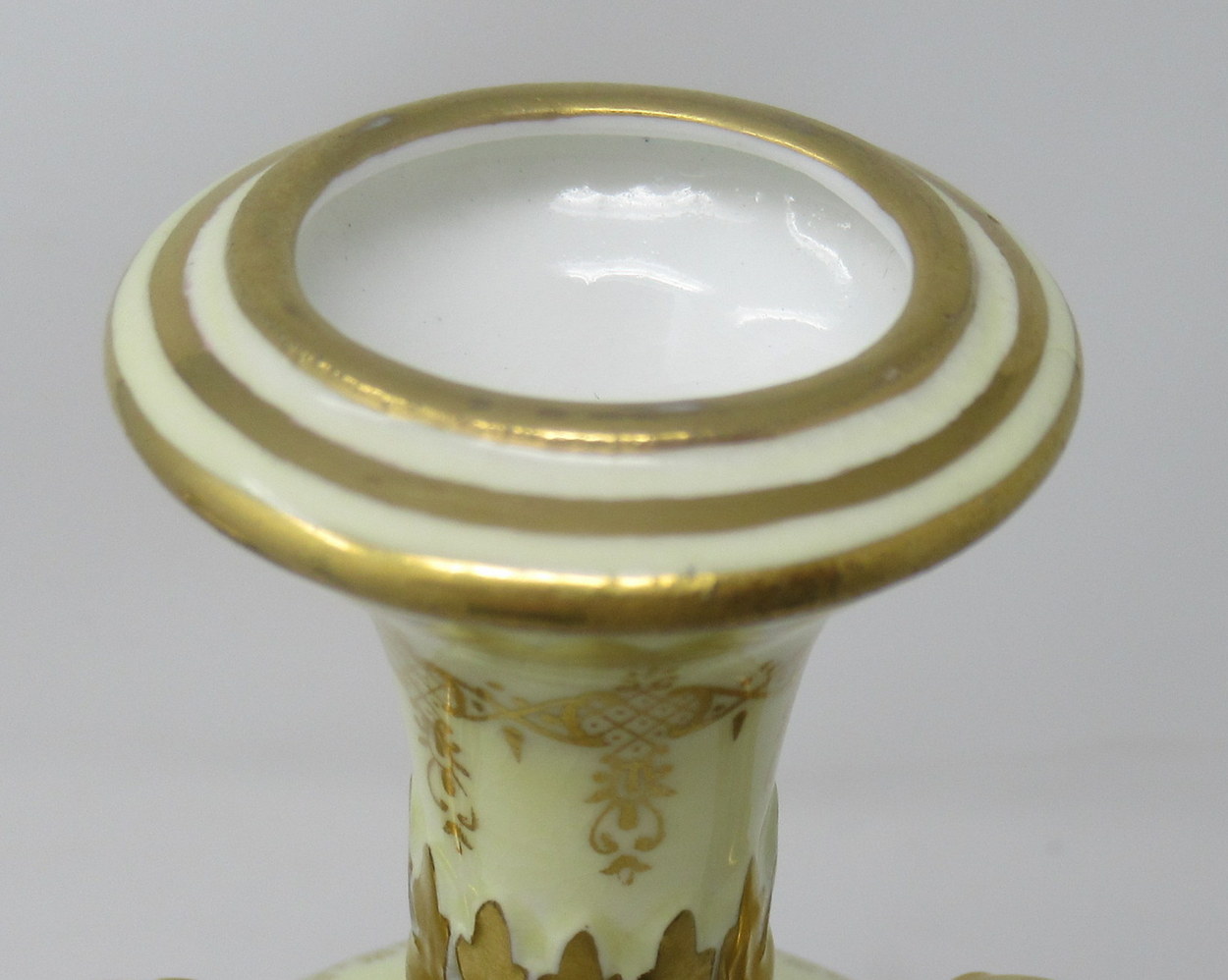 718. Pair Coalport Porcelain Urns Hand Painted Irish Killarney Kerry Scenes 19thCt - Image 6