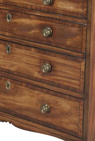 167. Superb George III Mahogany Bachelors Chest Drawers Circa 1760 - Image 2