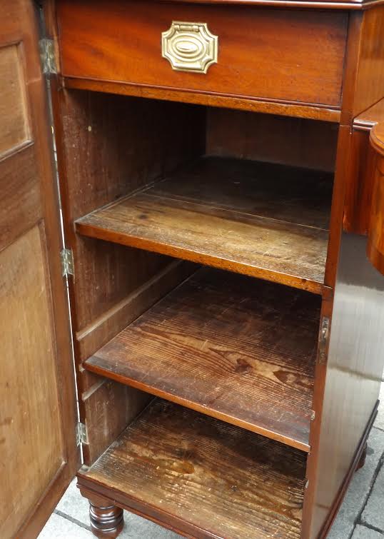 334. Superb Regency Twin Pedestal Mahogany Sideboard early 19thCt - Image 4