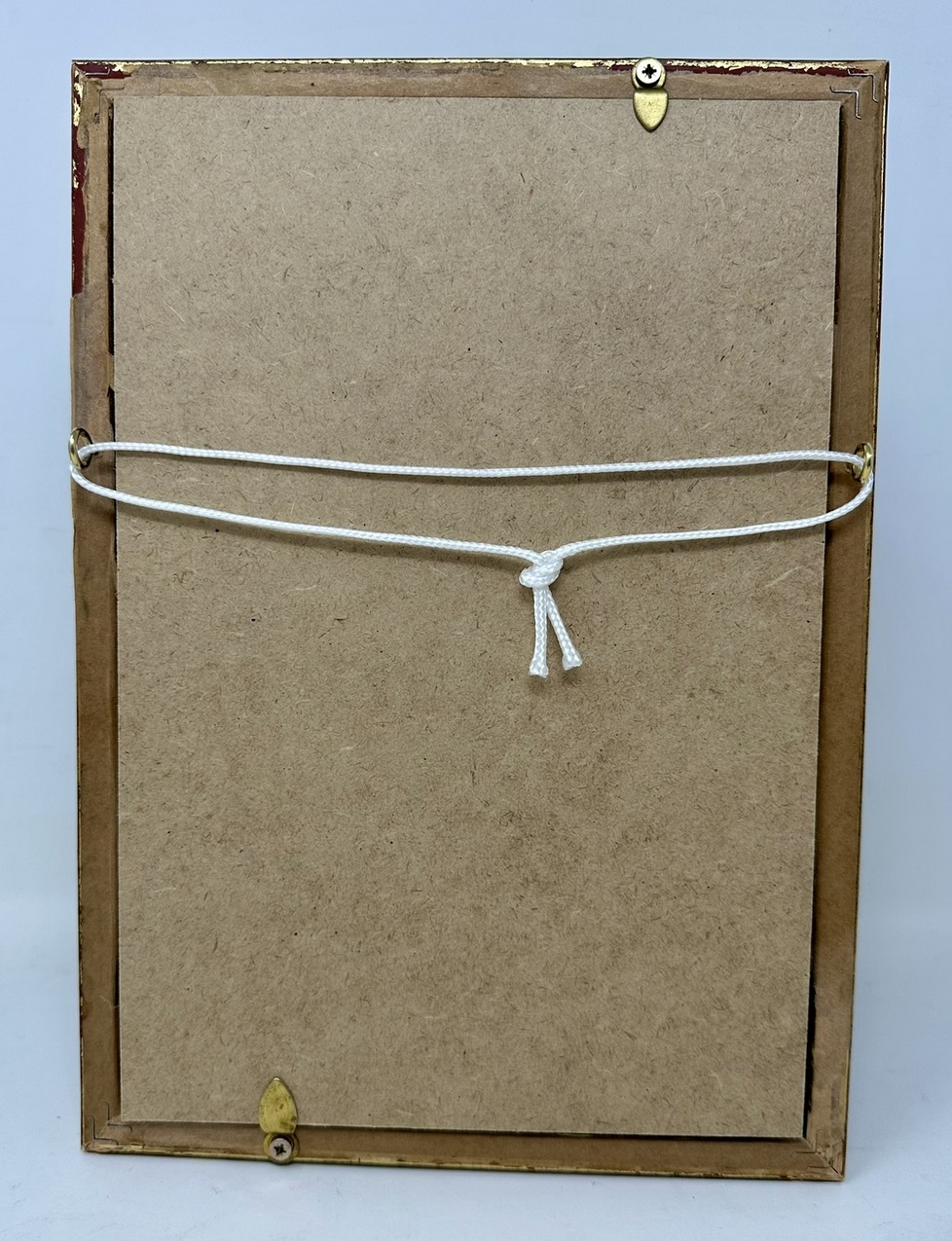 924. Antique Gilt Framed Pietra Dura Italian Photo Picture Frame Still Life Flowers - Image 6