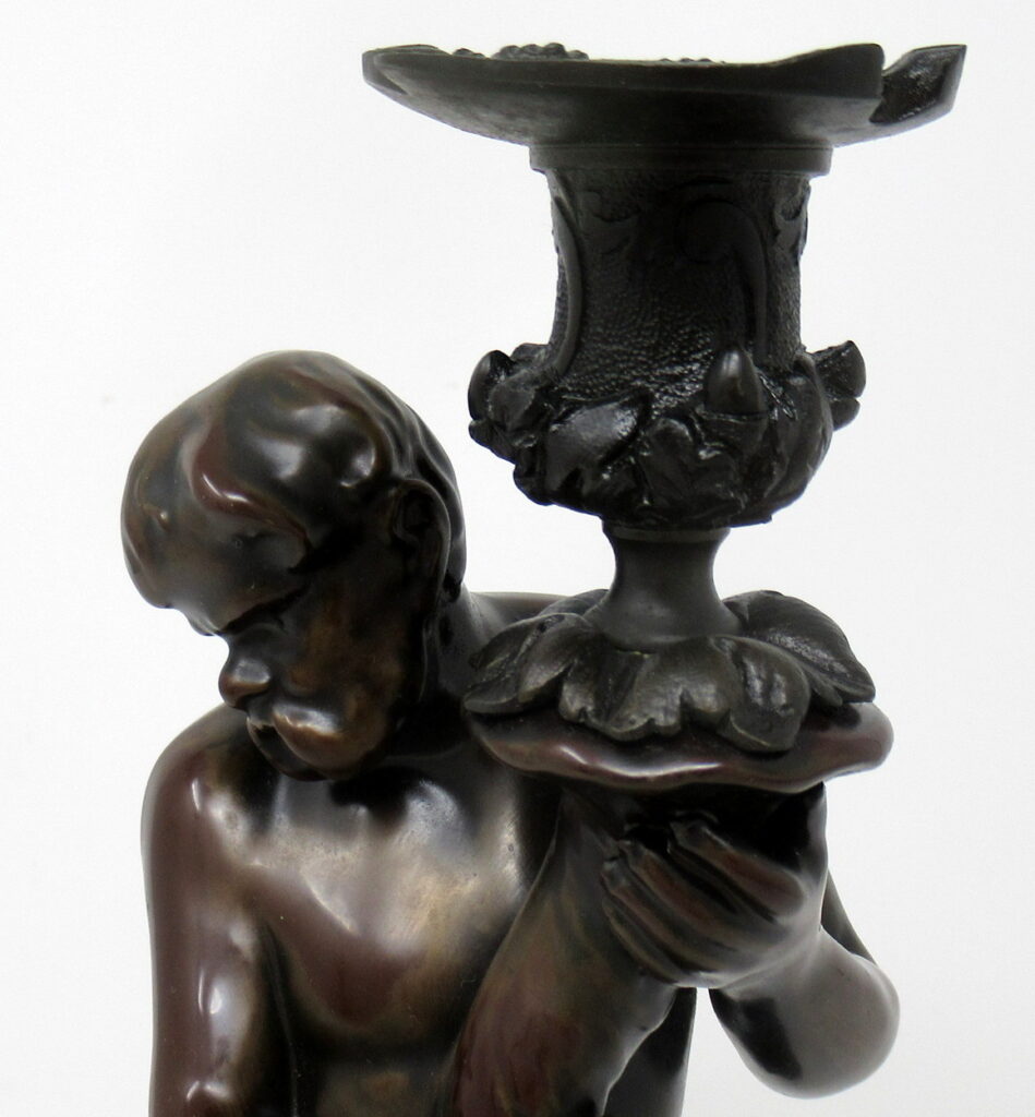 993. Fine Staffordshire Figure of a Triton John Flaxman by Wood Caldwell 1810