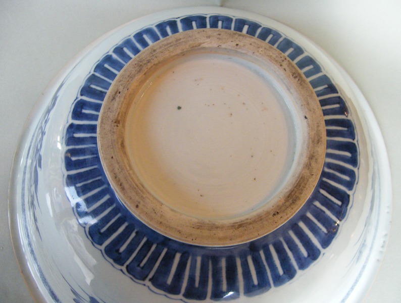 440. Rare Chinese Porcelain Chien Lung Basin 18th Ct - Image 9