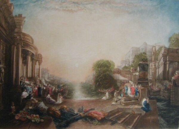760 Original John Cother Webb 1855-1927 Engraving after J.M.W. Turner