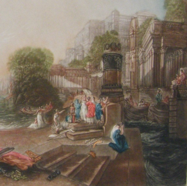 760 Original John Cother Webb 1855-1927 Engraving after J.M.W. Turner - Image 2