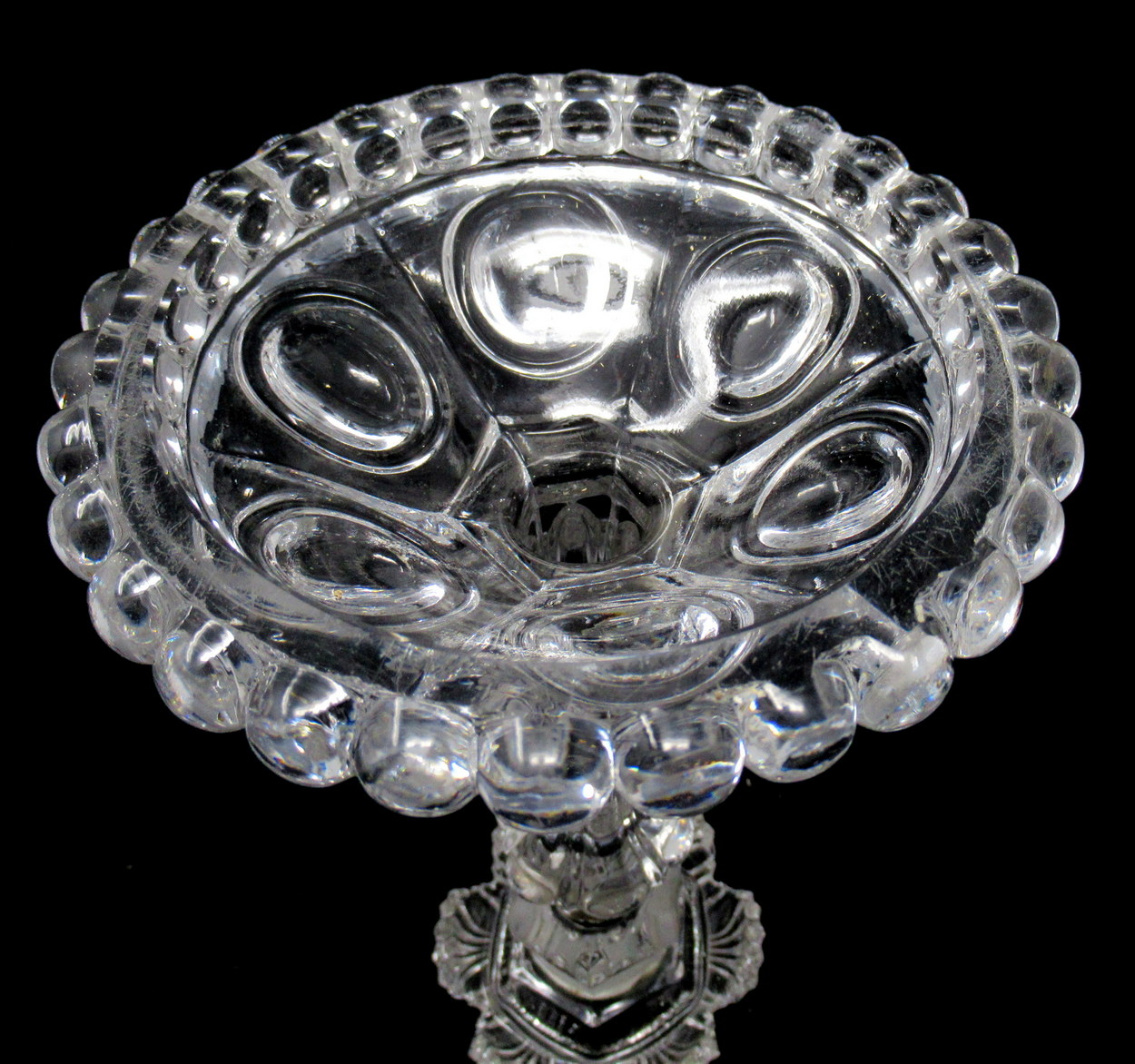 532. Fine Baccarat Crystal Twin Light Candelabra mid 19thCt - Image 7