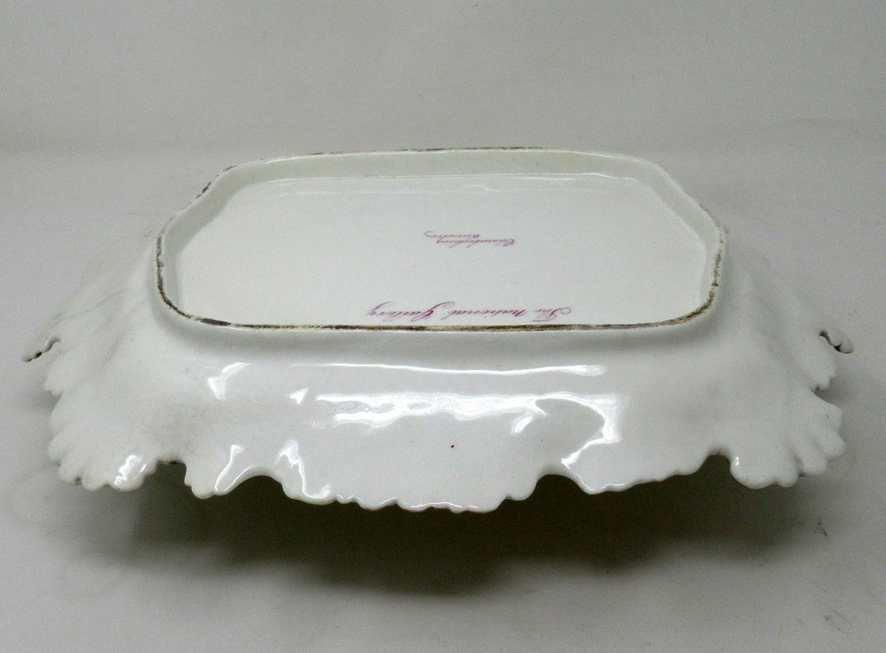 484. Antique Regency Chamberlains Worcester Plate Centerpiece National Gallery London - Image 6