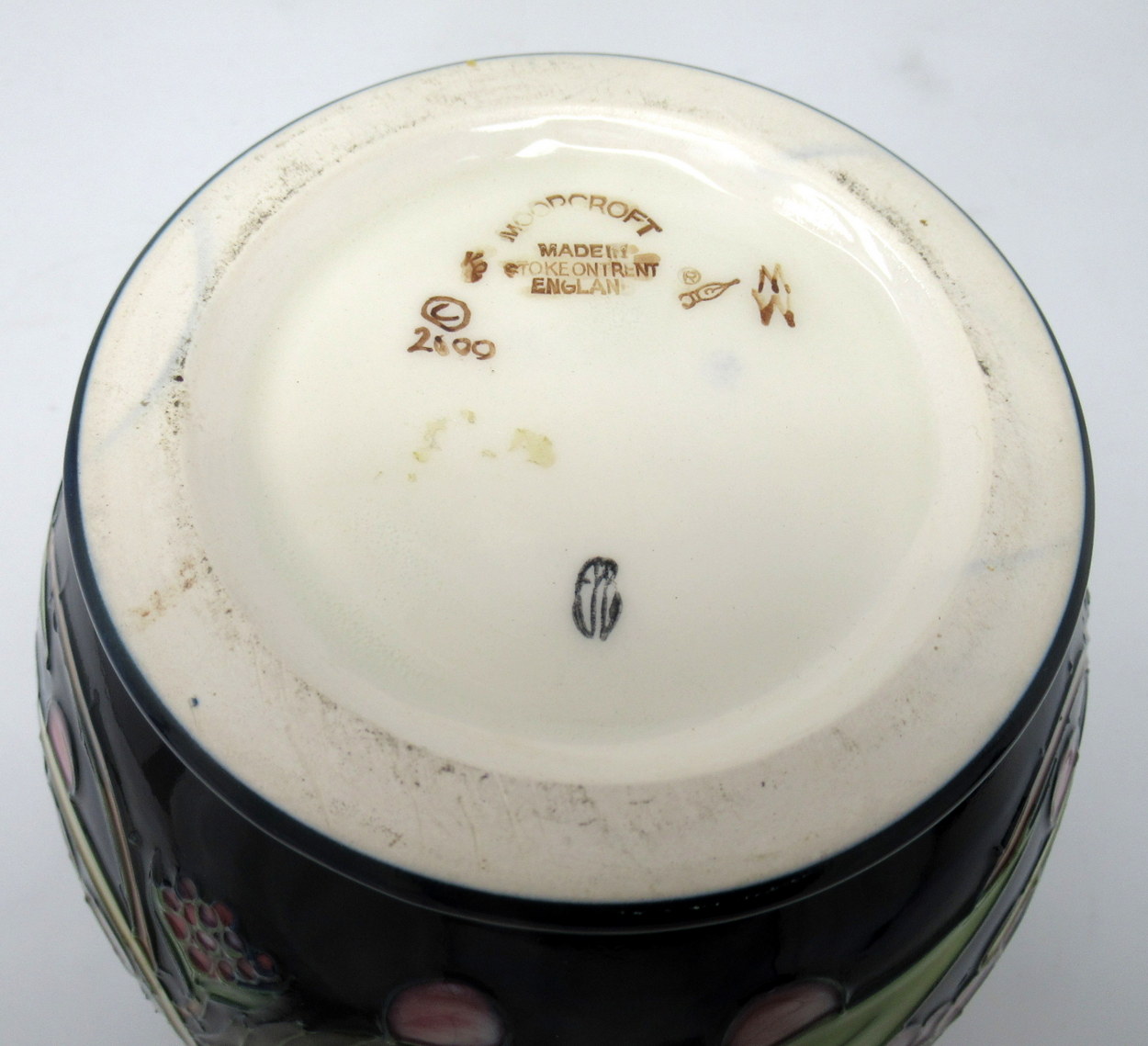 665. Moorcroft Queens Choice Large Jardinier Vase Hand Decorated by Emma Bossons FRSA - Image 5