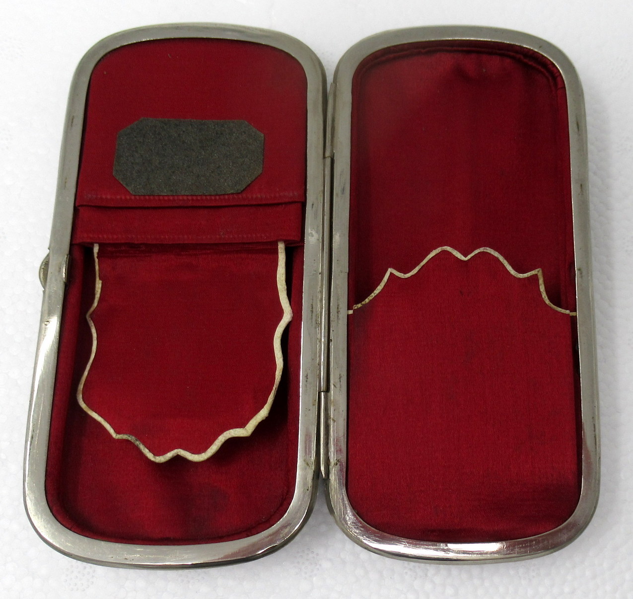 726. Antique Victorian Silver Card Case Trinket and Snuff Box Regency Grand Tour 19ct - Image 8