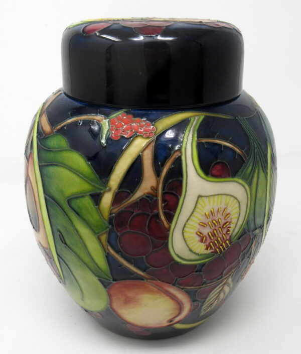 974. Moorcroft Queens Choice Large Ginger Jar Hand Decorated by Emma Bossons FRSA