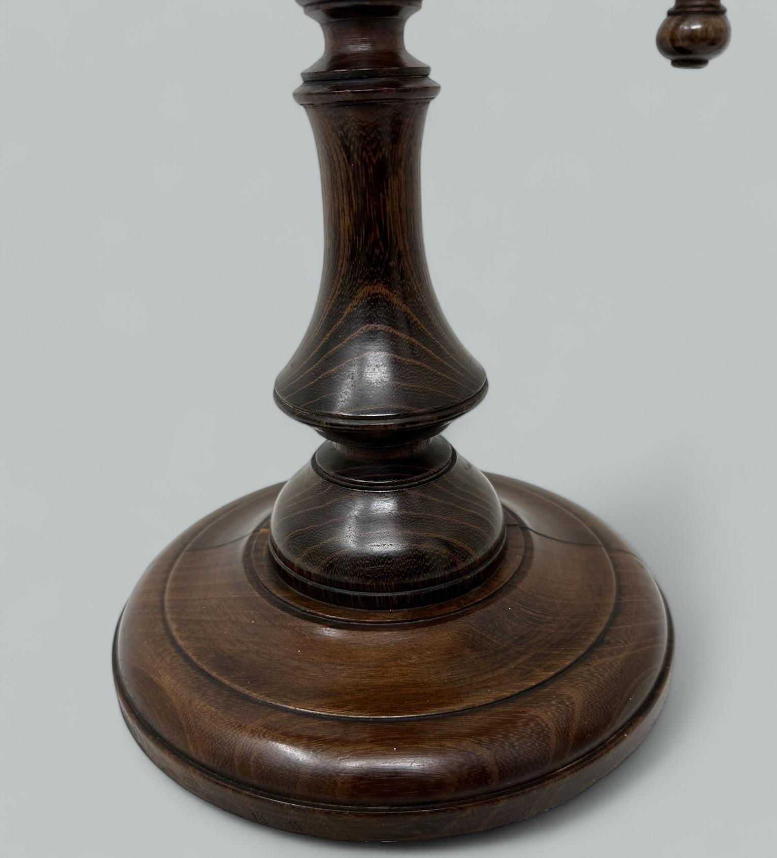 197. Antique Garniture and Pair English Victorian Wooden Candlesticks Candelabra 19 Ct - Image 5