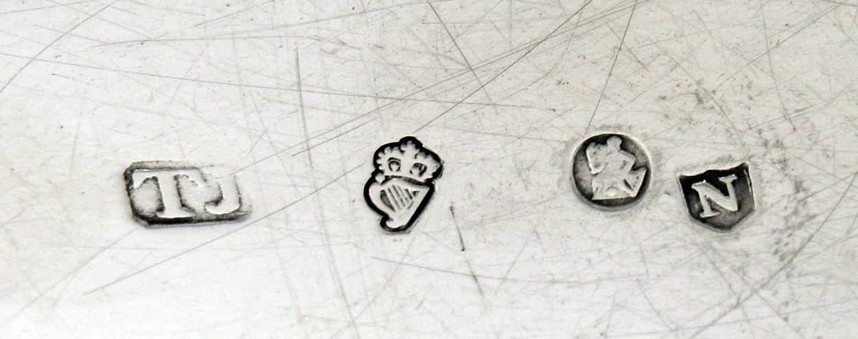 666. Rare Irish Georgian Dublin Silver Tea Caddy by Thomas Jones 1785. 10.9ozs - Image 6