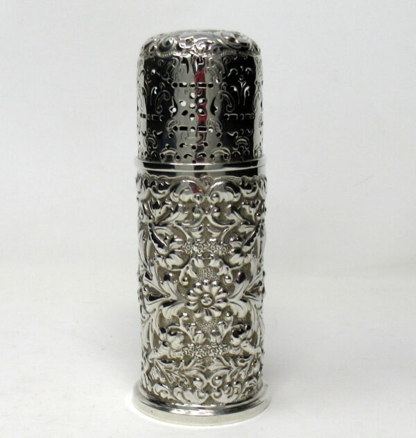 674. Sterling Silver Sugar Caster Shaker Muffineer Horace Woodward 1900. 4.3ozs