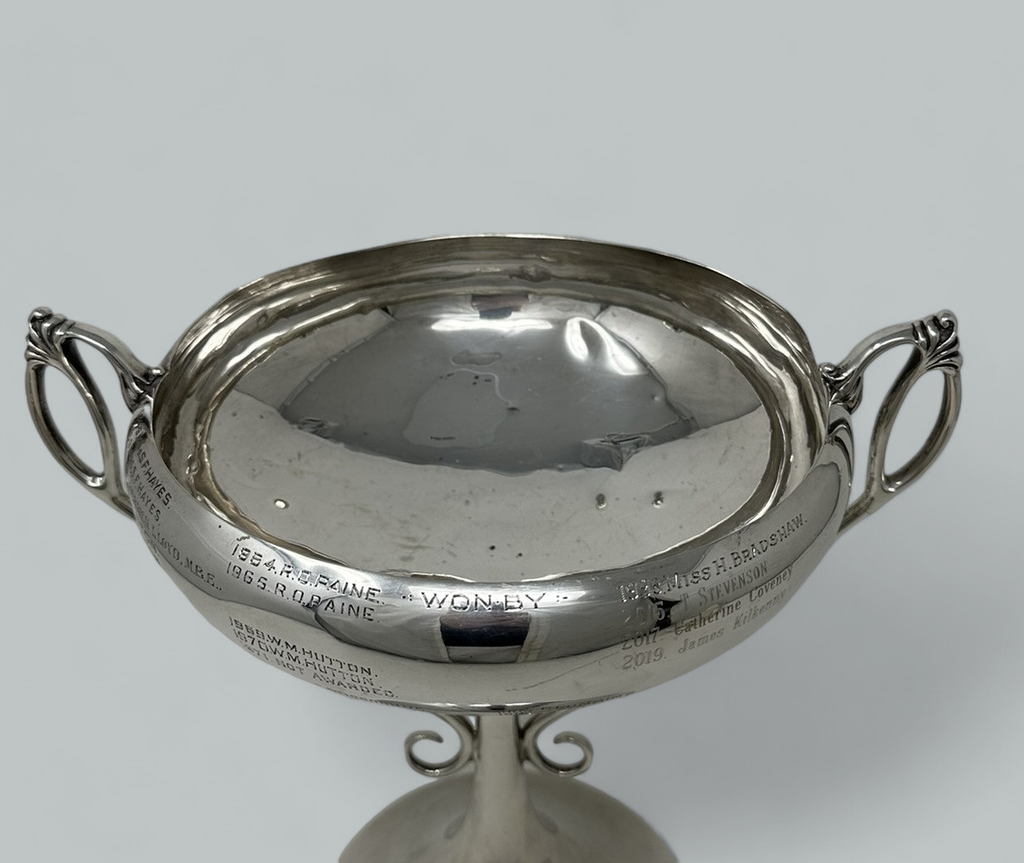 125. Antique Art Nouveau English Sterling Silver Sporting Trophy Cup Bowl Centerpiece - Image 7
