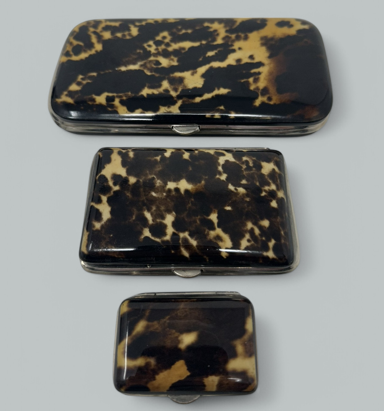 297. Antique Victorian Casket Tortoiseshell Calling Cards Regency Grand Tour 1837 - Image 9