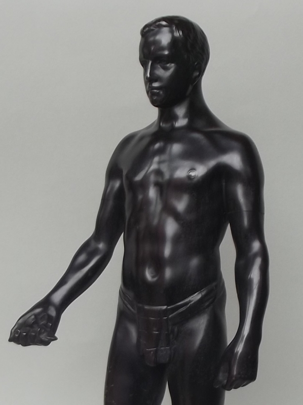 285. Oskar Gladenbeck 1850-1921 Superb Male Nude Bronze
