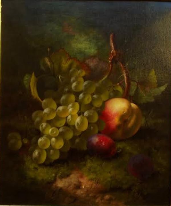 186. Eloise Harriet Stannard 1829-1915 Still Life Fruit Oil on Canvas - Image 2