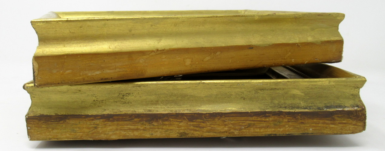 815. Superb Pair Framed Pietra Dura Italian Wall Plaques Still Life Flowers 19thCt - Image 8