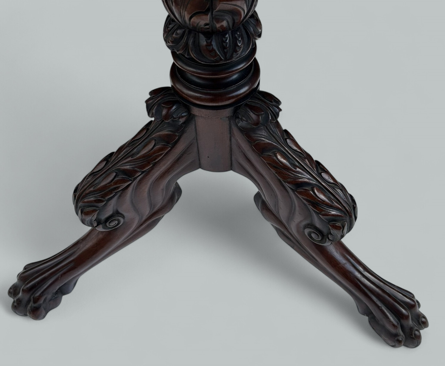 852. Antique Regency Mahogany Occasional Snap Top Table possibly Irish 19th Century - Image 6