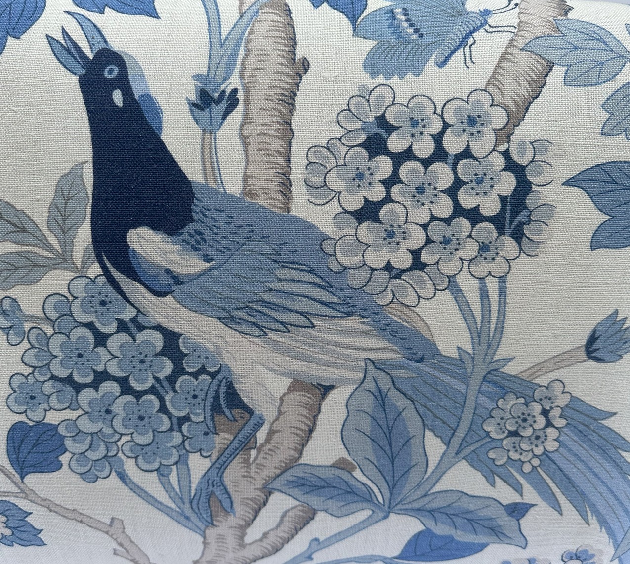 591. Antique English Edwardian Upholstered Hand Carved Mahogany Stool, 19th Century - Image 9