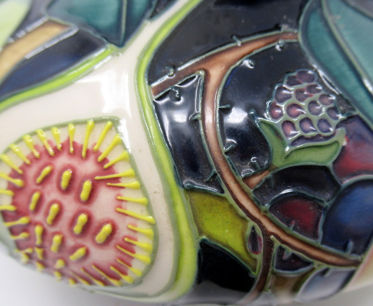 260. Moorcroft Queens Choice Large Flower Vase Hand Decorated by Emma Bossons FRSA - Image 3