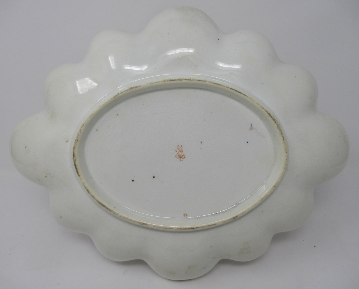 195. Rare Derby Cabinet Plate painted by Zachariah Boreman late 18thCt - Image 3