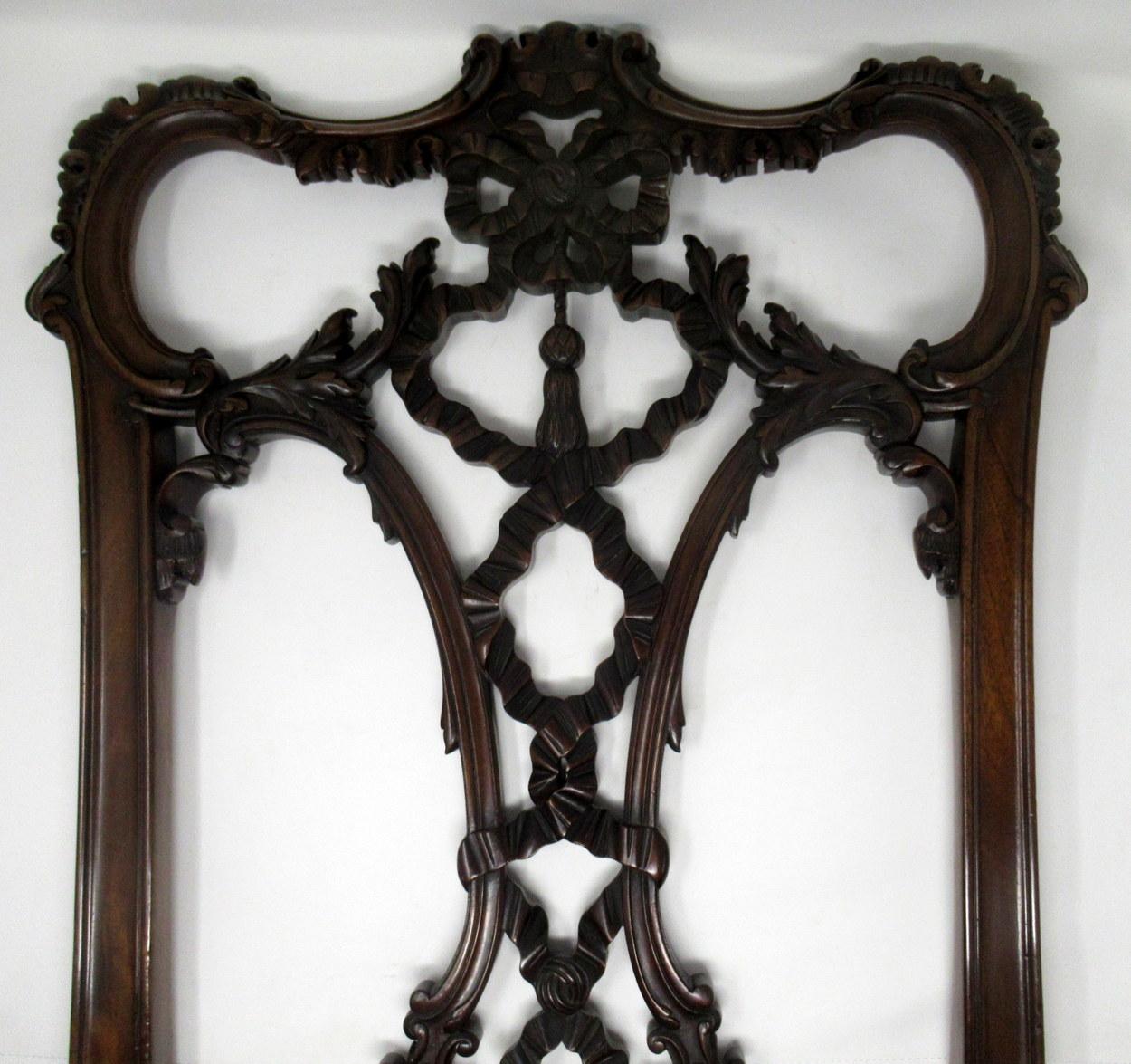 568. Fine Carved Irish Mahogany Georgian Revival Chair attrib. Butler of Dublin - Image 4